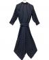 LAUREN RALPH LAUREN (ローレン ラルフ ローレン) 長袖ワンピース ネイビー サイズ:M：6000円