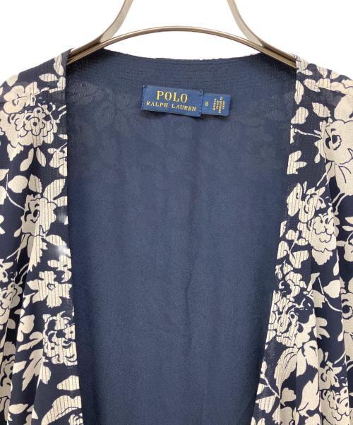POLO RALPH LAUREN（ポロ・ラルフローレン）POLO RALPH LAUREN (ポロ・ラルフローレン) ロングカーディガン ネイビー サイズ:Sの古着・服飾アイテム