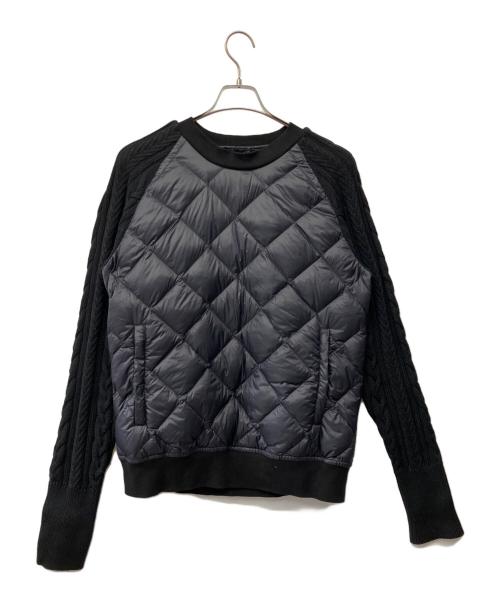 TAION（タイオン）TAION (タイオン) ダウンニット ブラック サイズ:Mの古着・服飾アイテム