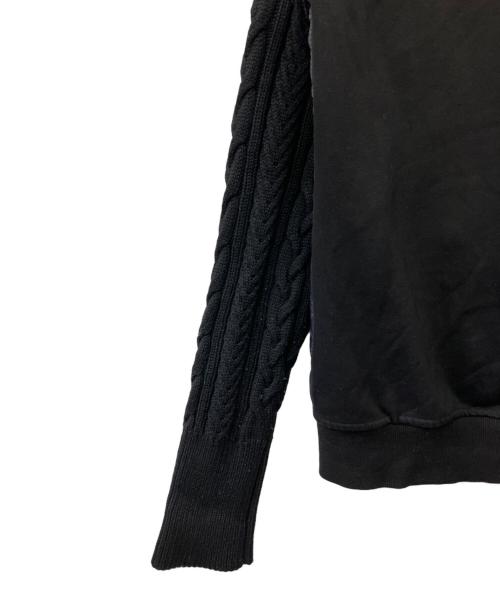 TAION（タイオン）TAION (タイオン) ダウンニット ブラック サイズ:Mの古着・服飾アイテム