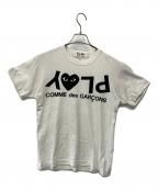 PLAY COMME des GARCONSプレイコムデギャルソン）の古着「半袖Tシャツ」｜ホワイト