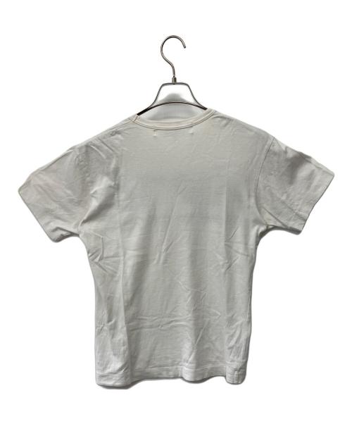 PLAY COMME des GARCONS（プレイコムデギャルソン）PLAY COMME des GARCONS (プレイコムデギャルソン) 半袖Tシャツ ホワイト サイズ:Sの古着・服飾アイテム