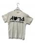 PLAY COMME des GARCONS（プレイコムデギャルソン）の古着「半袖Tシャツ」｜ホワイト