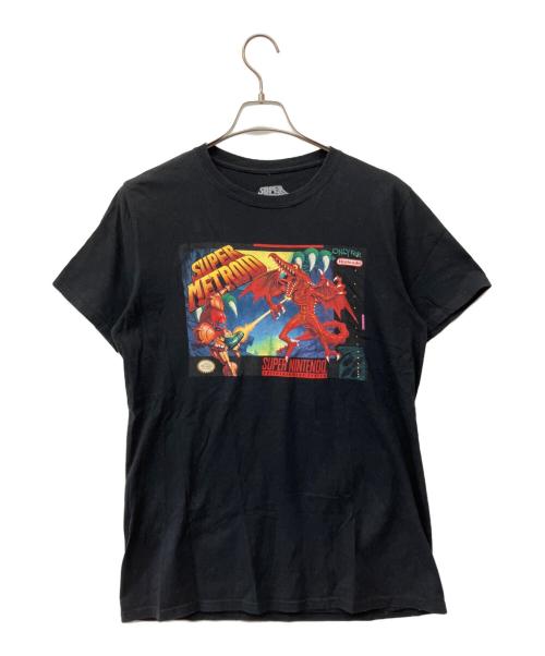 SUPER METROID（スーパーメトロイド）SUPER METROID (スーパーメトロイド) 半袖Tシャツ ブラック サイズ:Mの古着・服飾アイテム