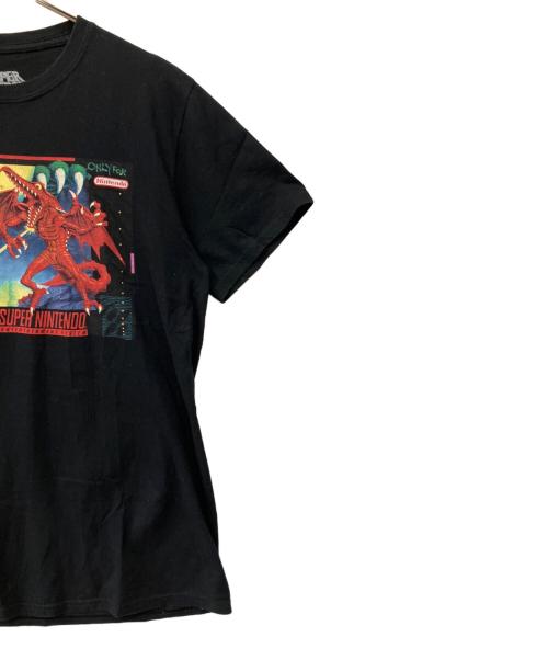 SUPER METROID（スーパーメトロイド）SUPER METROID (スーパーメトロイド) 半袖Tシャツ ブラック サイズ:Mの古着・服飾アイテム