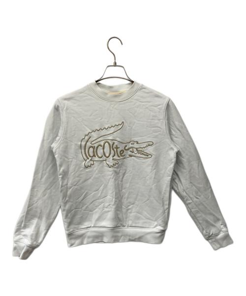 LACOSTE（ラコステ）LACOSTE (ラコステ) スウェット ホワイト サイズ:XSの古着・服飾アイテム