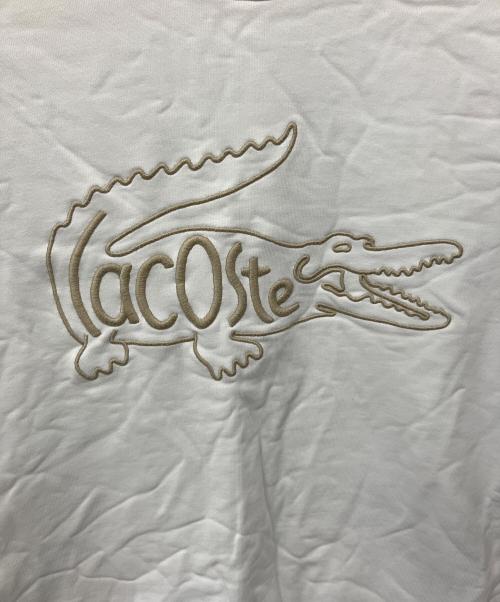 LACOSTE（ラコステ）LACOSTE (ラコステ) スウェット ホワイト サイズ:XSの古着・服飾アイテム