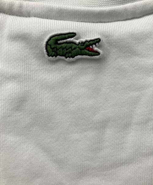 LACOSTE（ラコステ）LACOSTE (ラコステ) スウェット ホワイト サイズ:XSの古着・服飾アイテム