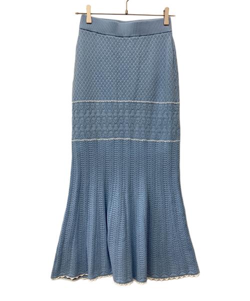 Snidel（スナイデル）Snidel (スナイデル) セットアップ スカイブルー サイズ:Fの古着・服飾アイテム