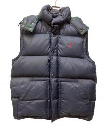 POLO RALPH LAUREN（ポロ・ラルフローレン）の古着「ダウンベスト」｜ネイビー