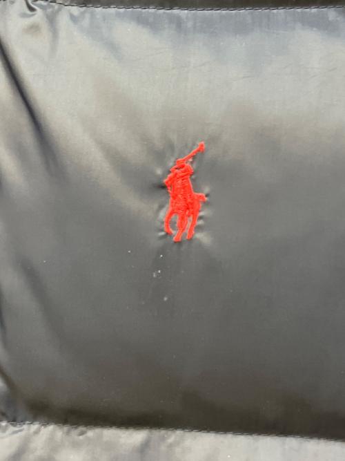 POLO RALPH LAUREN（ポロ・ラルフローレン）POLO RALPH LAUREN (ポロ・ラルフローレン) ダウンベスト ネイビー サイズ:Lの古着・服飾アイテム