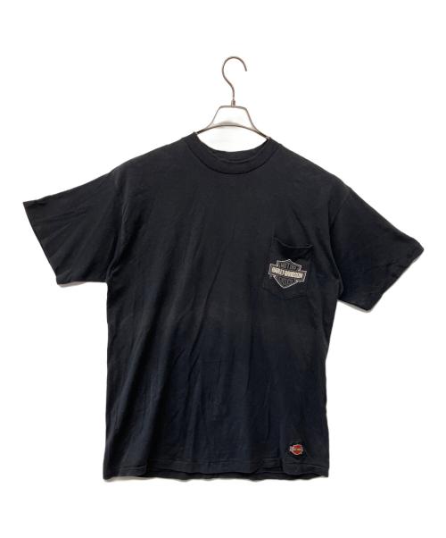 HARLEY-DAVIDSON（ハーレーダビッドソン）HARLEY-DAVIDSON (ハーレーダビッドソン) 半袖Tシャツ ブラック サイズ:3XLの古着・服飾アイテム