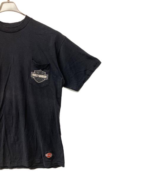 HARLEY-DAVIDSON（ハーレーダビッドソン）HARLEY-DAVIDSON (ハーレーダビッドソン) 半袖Tシャツ ブラック サイズ:3XLの古着・服飾アイテム