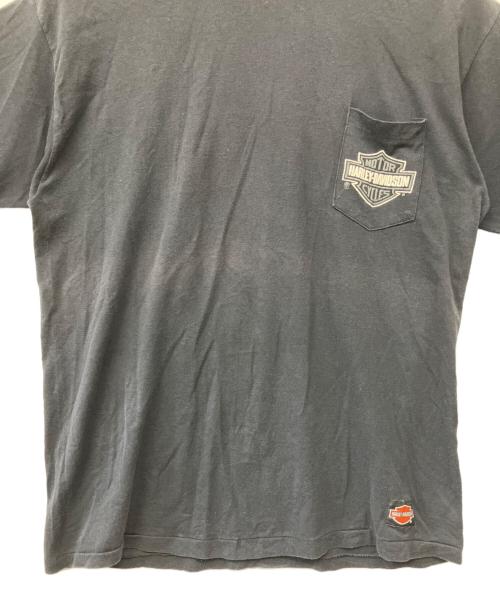 HARLEY-DAVIDSON（ハーレーダビッドソン）HARLEY-DAVIDSON (ハーレーダビッドソン) 半袖Tシャツ ブラック サイズ:3XLの古着・服飾アイテム