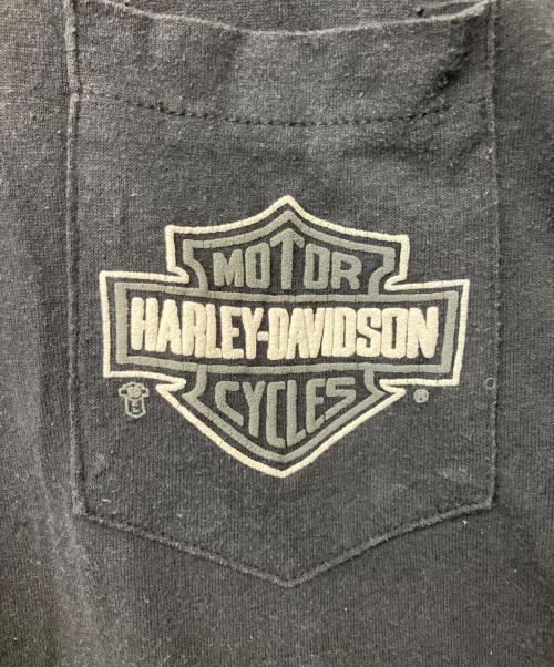 HARLEY-DAVIDSON（ハーレーダビッドソン）HARLEY-DAVIDSON (ハーレーダビッドソン) 半袖Tシャツ ブラック サイズ:3XLの古着・服飾アイテム