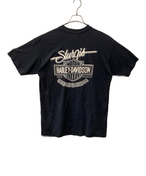 HARLEY-DAVIDSON（ハーレーダビッドソン）HARLEY-DAVIDSON (ハーレーダビッドソン) 半袖Tシャツ ブラック サイズ:3XLの古着・服飾アイテム