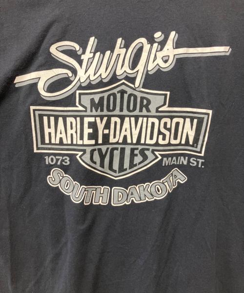 HARLEY-DAVIDSON（ハーレーダビッドソン）HARLEY-DAVIDSON (ハーレーダビッドソン) 半袖Tシャツ ブラック サイズ:3XLの古着・服飾アイテム