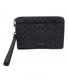 COACH（コーチ）の古着「セカンドバッグ」｜ブラック