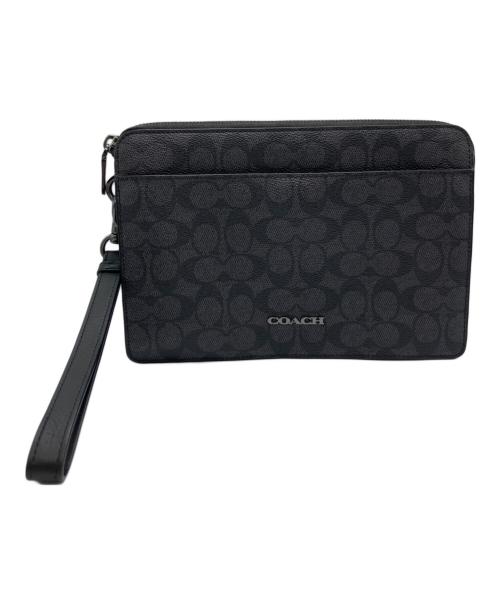 COACH（コーチ）COACH (コーチ) セカンドバッグ ブラックの古着・服飾アイテム