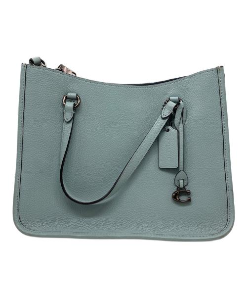 COACH（コーチ）COACH (コーチ) 2WAYショルダーバッグ スカイブルーの古着・服飾アイテム