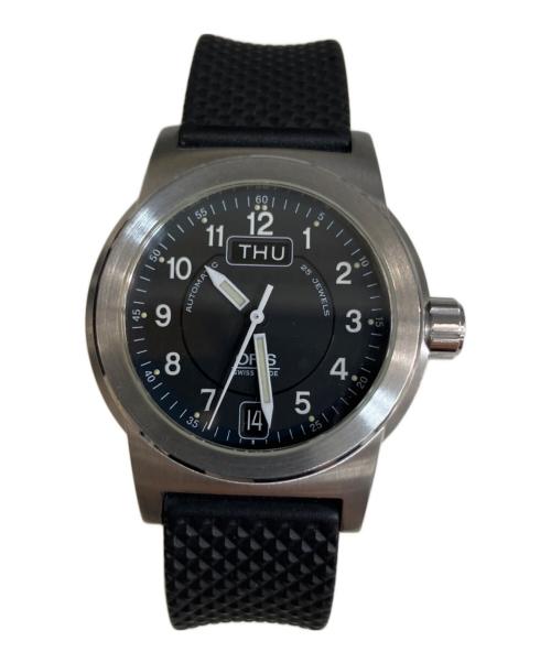 ORIS（オリス）ORIS (オリス) 腕時計 ブラックの古着・服飾アイテム