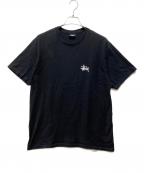 stussyステューシー）の古着「半袖カットソー」｜ブラック