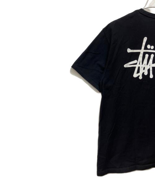 stussy（ステューシー）stussy (ステューシー) 半袖カットソー ブラック サイズ:Lの古着・服飾アイテム