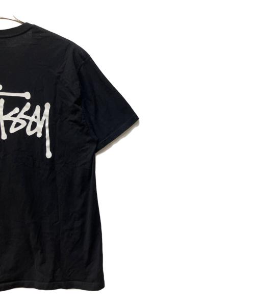 stussy（ステューシー）stussy (ステューシー) 半袖カットソー ブラック サイズ:Lの古着・服飾アイテム