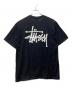 stussy (ステューシー) 半袖カットソー ブラック サイズ:L：5000円
