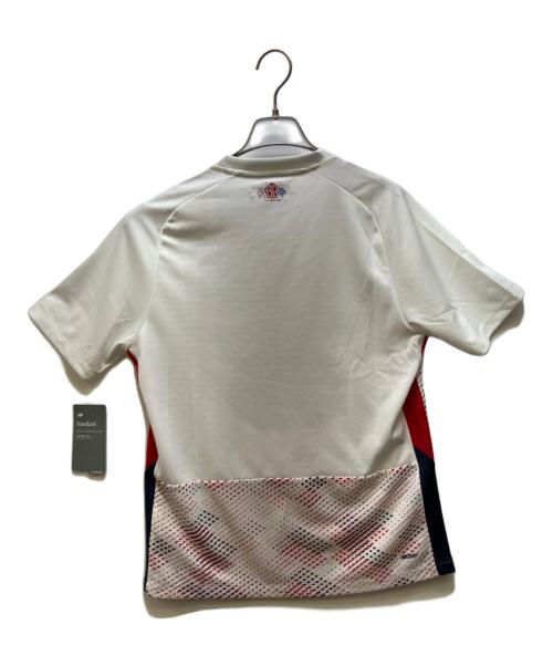 NEW BALANCE（ニューバランス）NEW BALANCE (ニューバランス) サッカーユニフォーム ホワイト サイズ:Sの古着・服飾アイテム
