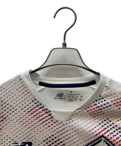 NEW BALANCE（ニューバランス）NEW BALANCE (ニューバランス) サッカーユニフォーム ホワイト サイズ:Sの古着・服飾アイテム