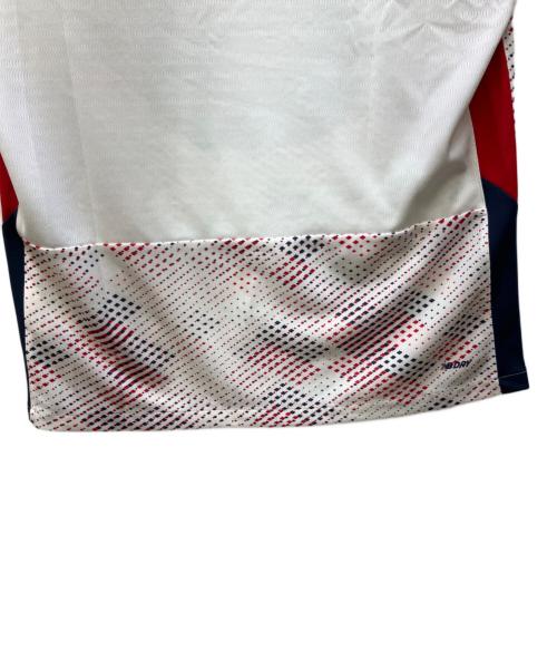 NEW BALANCE（ニューバランス）NEW BALANCE (ニューバランス) サッカーユニフォーム ホワイト サイズ:Sの古着・服飾アイテム