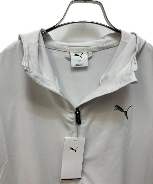 PUMA（プーマ）PUMA (プーマ) ウインドブレーカー ライトグレー サイズ:M 未使用品の古着・服飾アイテム