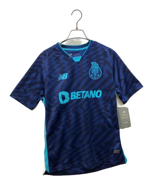 NEW BALANCE（ニューバランス）NEW BALANCE (ニューバランス) サッカーユニフォーム ブルー サイズ:Mの古着・服飾アイテム