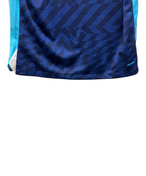 NEW BALANCE（ニューバランス）NEW BALANCE (ニューバランス) サッカーユニフォーム ブルー サイズ:Mの古着・服飾アイテム