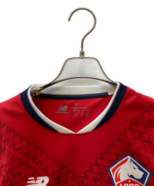 NEW BALANCE（ニューバランス）NEW BALANCE (ニューバランス) サッカーユニフォーム レッド サイズ:Mの古着・服飾アイテム