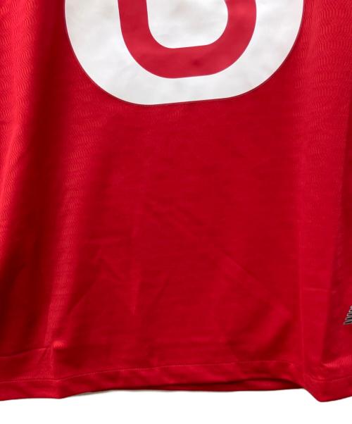 NEW BALANCE（ニューバランス）NEW BALANCE (ニューバランス) サッカーユニフォーム レッド サイズ:Mの古着・服飾アイテム