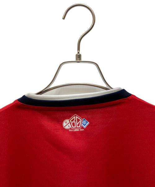 NEW BALANCE（ニューバランス）NEW BALANCE (ニューバランス) サッカーユニフォーム レッド サイズ:Mの古着・服飾アイテム