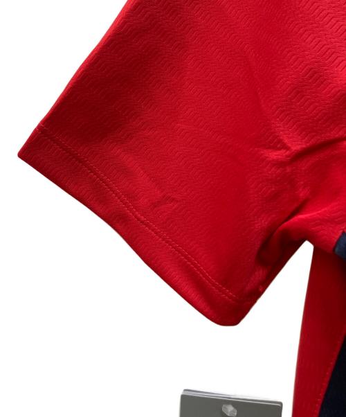 NEW BALANCE（ニューバランス）NEW BALANCE (ニューバランス) サッカーユニフォーム レッド サイズ:Mの古着・服飾アイテム