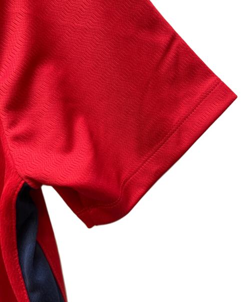 NEW BALANCE（ニューバランス）NEW BALANCE (ニューバランス) サッカーユニフォーム レッド サイズ:Mの古着・服飾アイテム