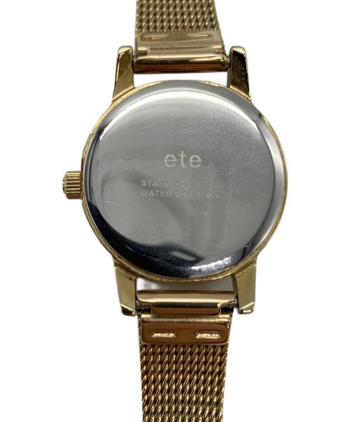 ete（エテ）ete (エテ) 腕時計 ホワイトの古着・服飾アイテム