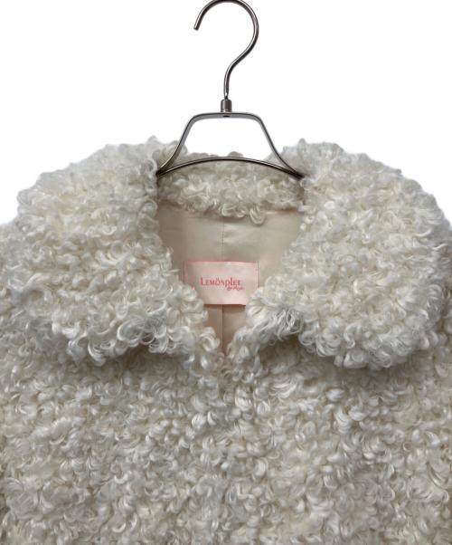 LEMONPLET（レモンプレット）LEMONPLET (レモンプレット) ボアジャケット ホワイト サイズ:Mの古着・服飾アイテム