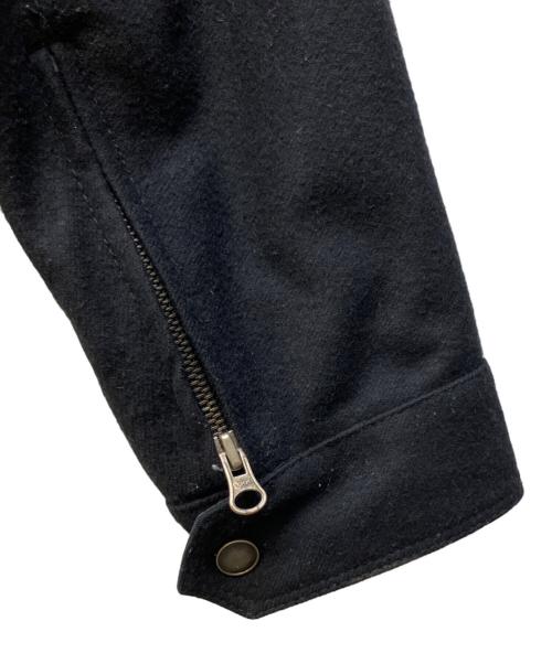 HUGO BOSS（ヒューゴ ボス）HUGO BOSS (ヒューゴ ボス) ジップジャケット ブラック サイズ:Mの古着・服飾アイテム