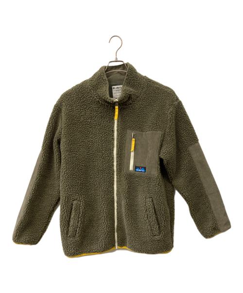KAVU（カブー）KAVU (カブー) フリースジャケット オリーブ サイズ:XLの古着・服飾アイテム