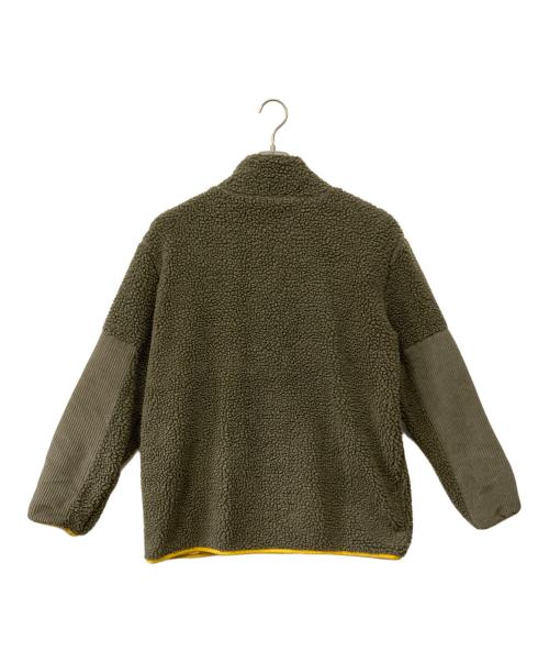 KAVU（カブー）KAVU (カブー) フリースジャケット オリーブ サイズ:XLの古着・服飾アイテム