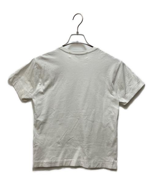 PLAY COMME des GARCONS（プレイコムデギャルソン）PLAY COMME des GARCONS (プレイコムデギャルソン) 半袖カットソー ホワイト サイズ:XSの古着・服飾アイテム