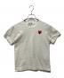 PLAY COMME des GARCONS（プレイコムデギャルソン）の古着「半袖カットソー」｜ホワイト
