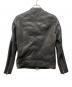 UNITED TOKYO (ユナイテッドトーキョー) シングルライダースジャケット ブラック サイズ:1size：12000円