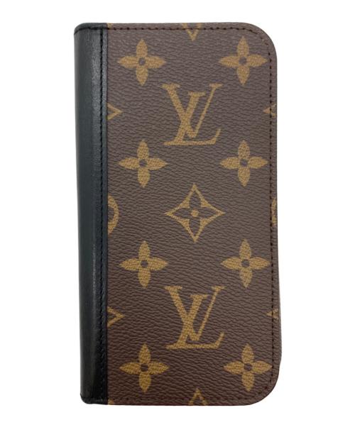 LOUIS VUITTON（ルイ ヴィトン）LOUIS VUITTON (ルイ ヴィトン) iPhone 15 ケース ブラウンの古着・服飾アイテム