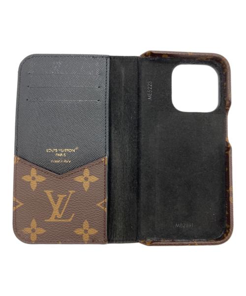 LOUIS VUITTON（ルイ ヴィトン）LOUIS VUITTON (ルイ ヴィトン) iPhone 15 ケース ブラウンの古着・服飾アイテム